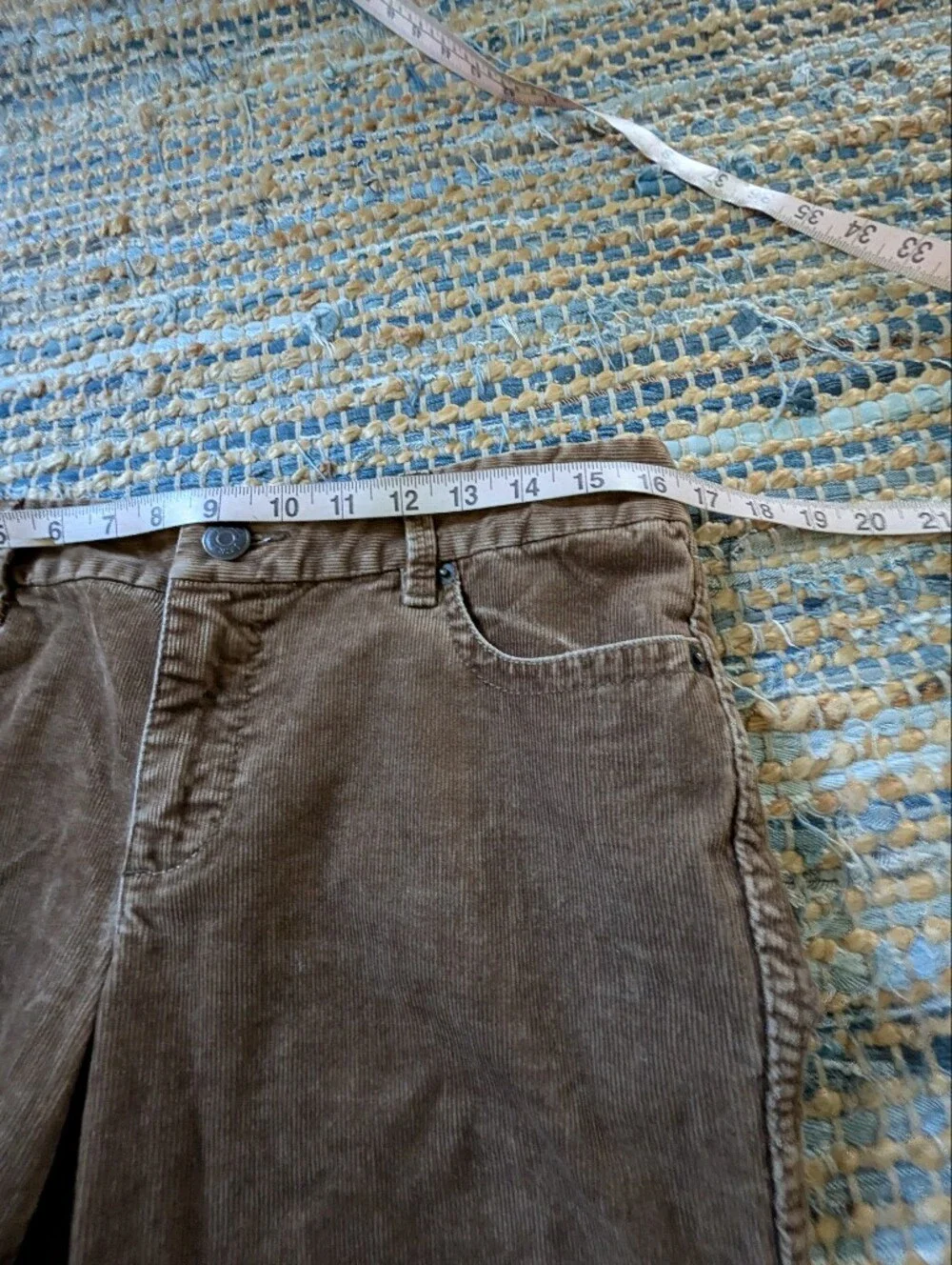 Vintage J.Crew Corduroy Pants 8T Brown Preppy Minimalist Normcore Classic